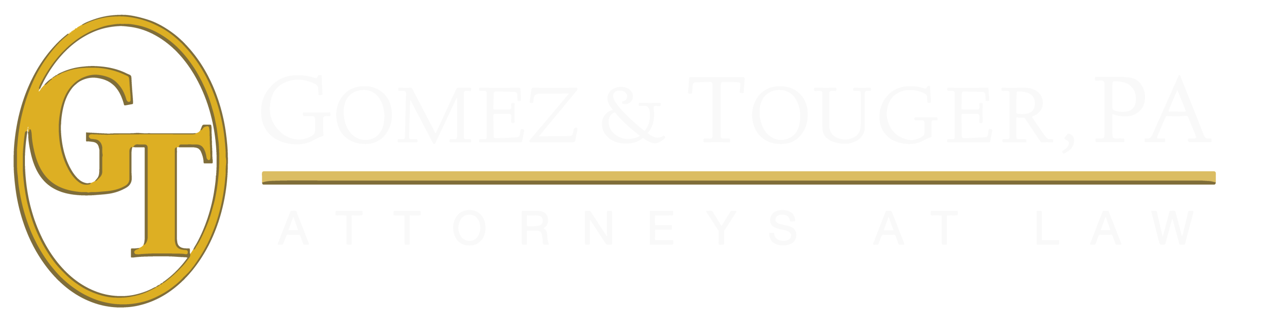 GOTO LOGO 2026 (1) Gomez and Touger Personal Injury and Criminal Defense Attorneys Logo